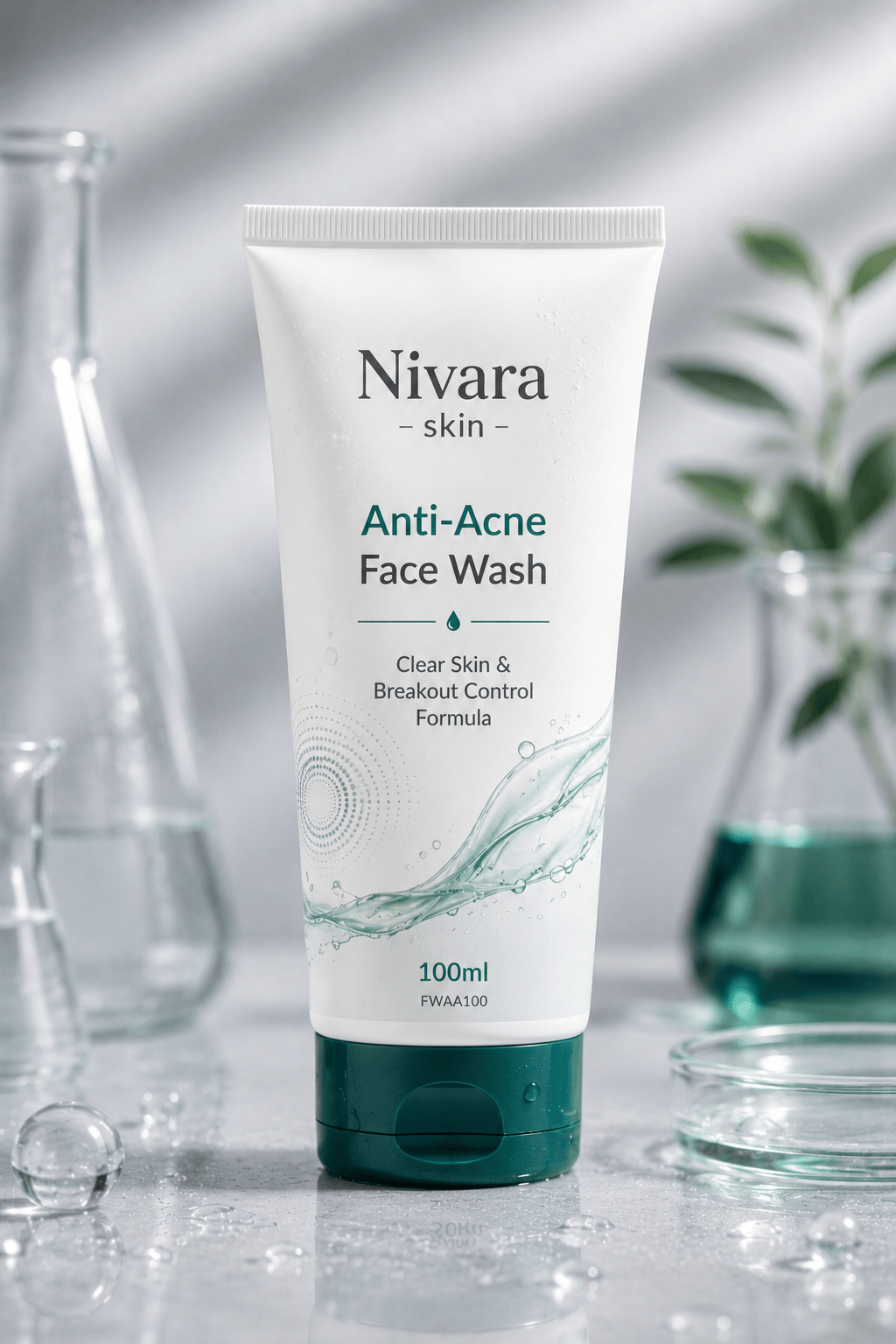 Anti-Acne Face Wash for Clear Skin & Breakout Control Formula
