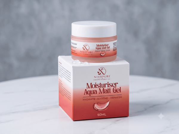 Aqua Matt Moisturizer Gel with SPF for Hydration & Sun Protection