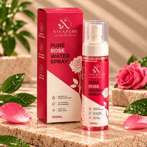 Pure Rose Water Spray for Hydration, Refreshing & Skin Toning